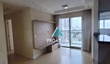 Apartamento com 2 dormitórios à venda, 50 m²- Vila Metalúrgica - Santo André/SP