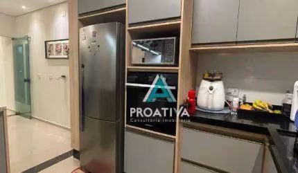 Sobrado com 4 dormitórios à venda, 192 m²- Vila Camilópolis - Santo André/SP