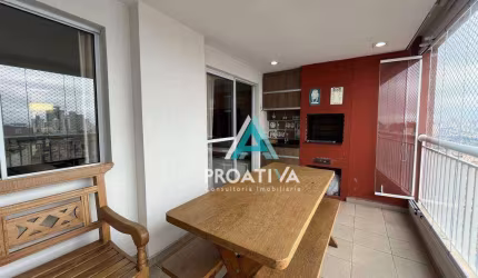 Apartamento com 3 dormitórios à venda, 115 m² - Vila Valparaíso - Santo André/SP