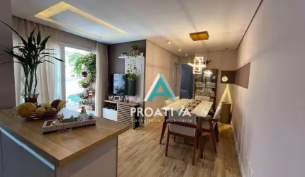 Apartamento com 2 dormitórios à venda, 57 m² - Jardim - Santo André/SP