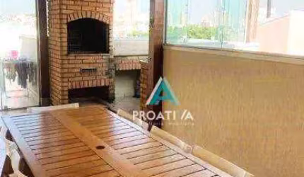Cobertura com 3 dormitórios à venda, 198 m² - Vila Marina - Santo André/SP