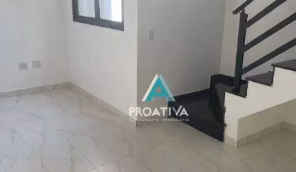 Cobertura com 2 dormitórios à venda, 96 m² - Parque das Nações - Santo André/SP