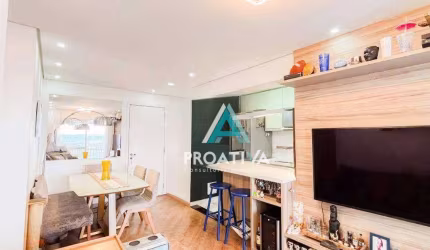 Apartamento à venda, 57 m² por R$ 600.000,05 - Vila Homero Thon - Santo André/SP