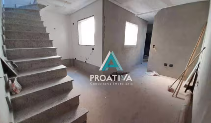 Cobertura com 2 dormitórios à venda, 45 m² - Vila Pires - Santo André/SP