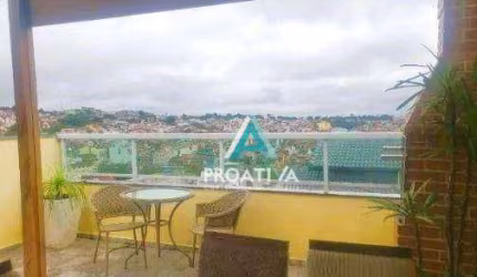 Cobertura com 3 dormitórios à venda, 88 m² por R$ 390.000,00 - Jardim Alvorada - Santo André/SP