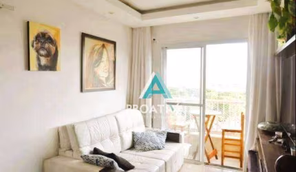 Apartamento com 2 dormitórios à venda, 52 m² por R$ 370.000,00 - Vila Príncipe de Gales - Santo André/SP