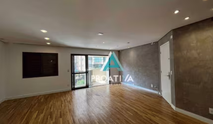 Apartamento com 3 dormitórios para alugar, 122 m² por R$ 6.905,37 - Jardim - Santo André/SP