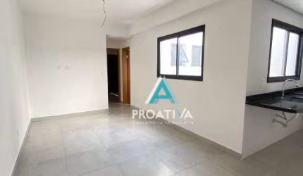 Apartamento Garden com 2 dormitórios à venda, 46 m² - Vila Guiomar - Santo André/SP