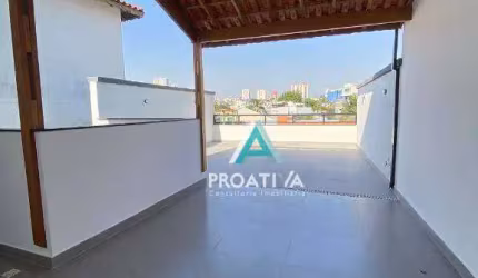 Cobertura com 2 dormitórios à venda, 79 m² - Vila Guiomar - Santo André/SP