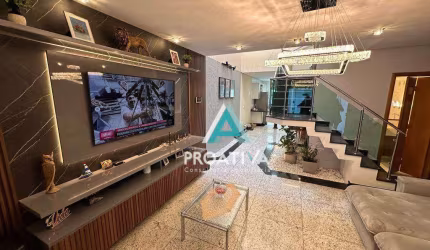 Sobrado à venda, 161 m² por R$ 1.250.000,00 - Vila Scarpelli - Santo André/SP