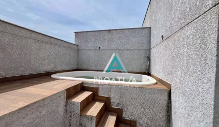 Sobrado com 3 dormitórios à venda, 140 m² por R$ 860.000,00 - Campestre - Santo André/SP