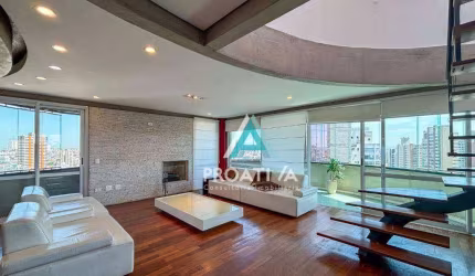 Cobertura com 5 dormitórios à venda, 414 m² por R$ 3.500.000,00 - Jardim - Santo André/SP
