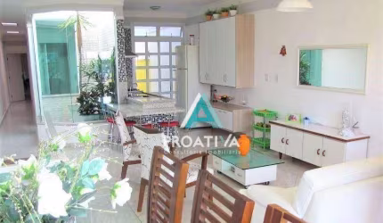 Sobrado com 3 dormitórios à venda, 237 m² - Paraíso - Santo André/SP
