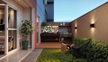 Apartamento para Venda em Taubaté, Barranco, 2 dormitórios, 1 banheiro, 1 vaga