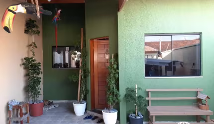 Casa para Venda em Tremembé, Loteamento Residencial Itamambuca, 2 dormitórios, 1 suíte, 2 banheiros, 2 vagas