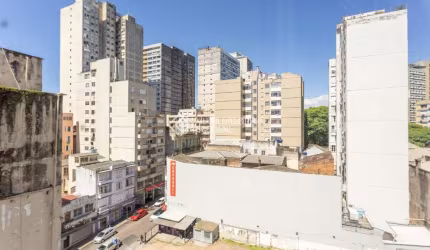 Apartamento com 1 quarto à venda na Rua Vigário José Inácio, 700, Centro Histórico, Porto Alegre, 32 m2 por R$ 220.939
