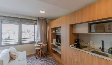 Apartamento com 1 quarto à venda na Avenida João Pessoa, 731, Farroupilha, Porto Alegre, 26 m2 por R$ 399.000