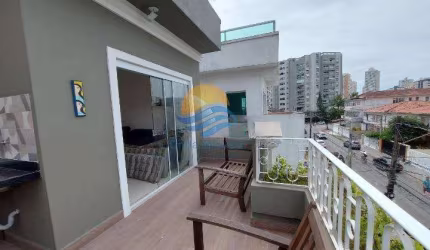 Casa dos sonhos Santos na Ponta da Praia na quadra da orla
