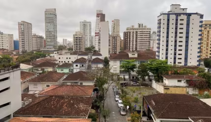 Ótimo apartamento a venda no Gonzaga em Santos