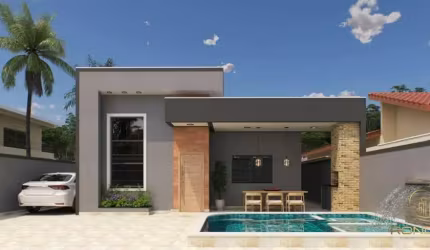 Casa com 3 dormitórios, sendo 1 suíte, no Grandesp em Itanhaém / SP