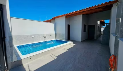 Casa com 3 dormitórios sendo 1 suíte, Bopiranga, Itanhaém / SP