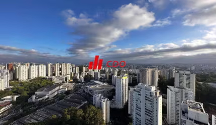 Cobertura Penthouse  mobiliada a venda Vila Andrade com 3 suítes,3 salas,piscina,churrasqueira,5 vagas,útil de 446 m²
