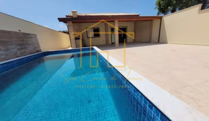 Casa para Venda em Itanhaém, Balneário Gaivota, 2 dormitórios, 1 suíte, 2 banheiros, 4 vagas
