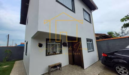 Casa para Venda em Itanhaém, Jardim Grandesp, 3 dormitórios, 1 suíte, 3 banheiros, 2 vagas