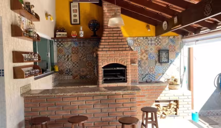 Casa para Venda em Mogi das Cruzes, Mogi Moderno, 4 dormitórios, 1 suíte, 4 banheiros, 2 vagas