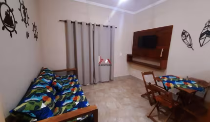 APARTAMENTO MOBILIADO 1 DORMITÓRIO - UBATUBA -SP