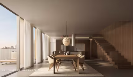 Cobertura duplex de 3 suites, 3 vagas, Lemme Água Verde