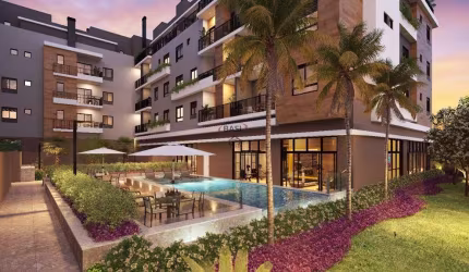 Apartamento com 2 dormitórios, 1 vagas, novo