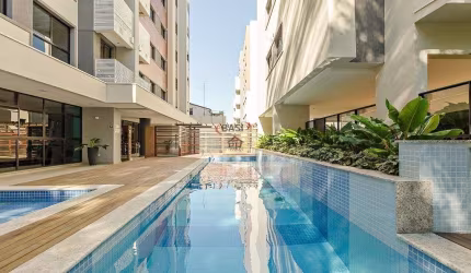 Apartamento com 2 quartos à venda na Rua Tobias de Macedo Júnior, 1138, Santo Inácio, Curitiba, 56 m2 por R$ 618.800
