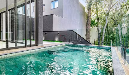 Casa em condomínio Mirabelle 4 suítes, com piscina e vista privativa