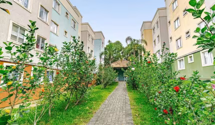 APARTAMENTO TERREO 01 DORMITORIO EM SANTA FELICIDADE