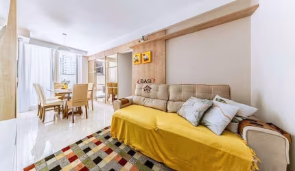 APTO GARDEN 3 DORMITÓRIOS MOBILIADO NO BIGORRILHO, 50M DA PADRE ANCHIETA