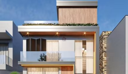 Solarium Residence, casa nova, 3 dormitórios