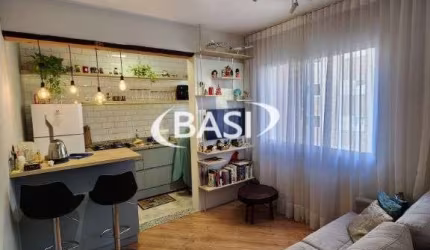 Apartamento de 1 quarto a venda no Batel (REFORMADO E MOBILIADO)