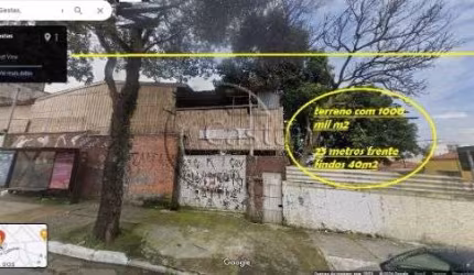 Terreno à venda na Rua das Giestas, --, Vila Prudente, São Paulo, 1000 m2 por R$ 2.500.000