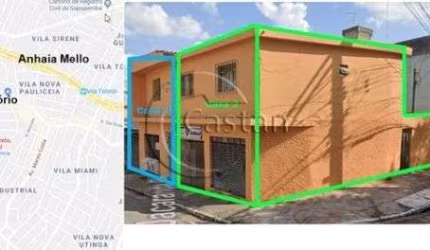 Casa com 7 quartos à venda na Rua Jacarandá Preto, --, Vila Industrial, São Paulo, 264 m2 por R$ 585.000