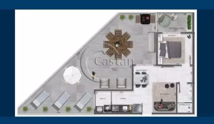 Apartamento com 1 quarto à venda na Praça Jardinópolis, --, Vila Carrão, São Paulo, 89 m2 por R$ 708.650