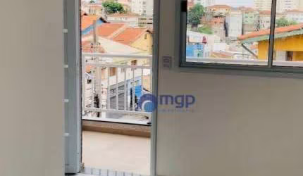 Apartamento de 1 dormitório com 35 m² a 800 metros do metrô Parada Inglesa. Ensolarado, arejado e com privacidade.