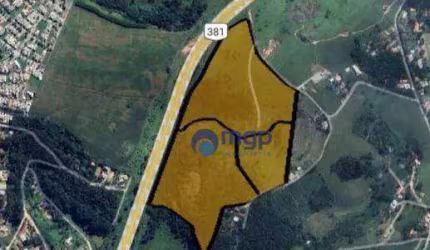 Terreno à Venda às Margens da Rodovia Fernão Dias – Bragança Paulista - 230.000 m²