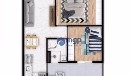 Apartamento com 2 dormitórios à venda, 60 m² por R$ 360.000,00 - Vila Mazzei - São Paulo/SP