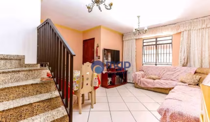 Sobrado à venda com 109 m², 3 quartos e 2 vagas