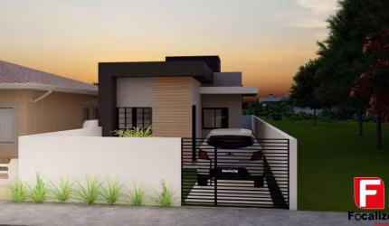 Casa com 3 quartos à venda na Rua Emiliano Perneta, 1136, Diamantina, Itapoá por R$ 379.000