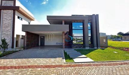 Linda Casa Condomínio Bellevie Nova 3 suítes Salas Gourmet Piscina Aquecida 4 vagas Acabamento diferenciado Ótima Oportunidade