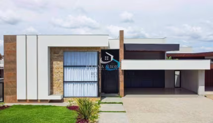 Belíssima Casa Nova Alto Padrão Automatizada  Condomínio Villagio do Engenho 4 suítes Amplas Salas integradas ao Gourmet Piscina 6 vagas