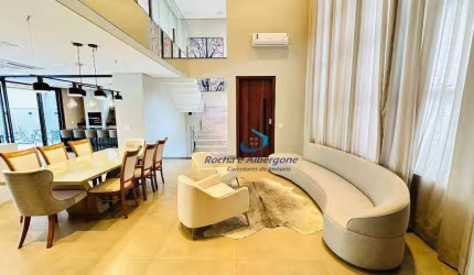 Oportunidade Casa Alto Padrão Condomínio Sun Lake 4 quartos Amplas Salas Integradas ao Gourmet Completa e Decorada Moderna e Sofisticada Piscina/Spa
