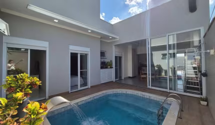 LINDA CASA COM PISCINA CONDOMINIO FECHADO - INDAIATUBA/SP